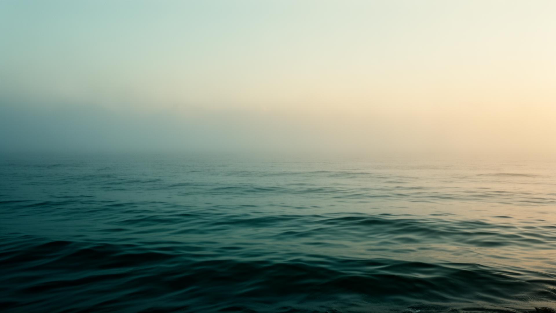Calm ocean at dawn